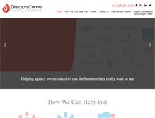 Tablet Screenshot of directorscentre.com
